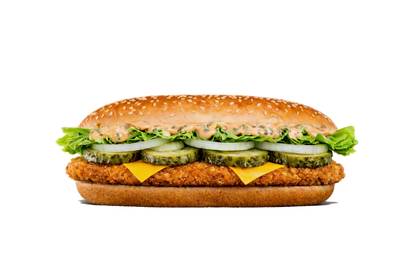 Long Big King® Chicken burger