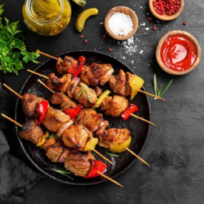 Курячий шашлик з овочами на двох (1600 г)