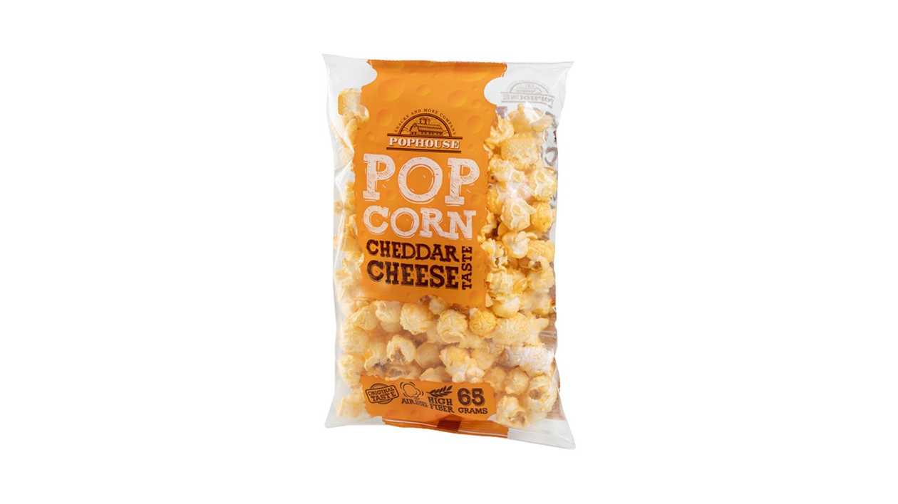 Popcorn With Cheddar Cheese Flavor Pophouse, 65g