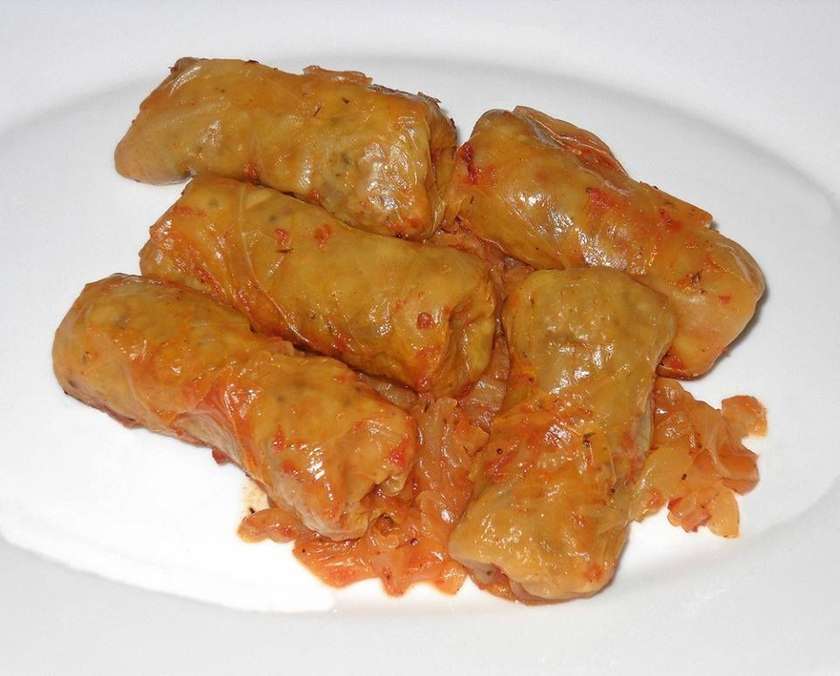 Lenten Cabbage Rolls with Mushrooms, 250 g