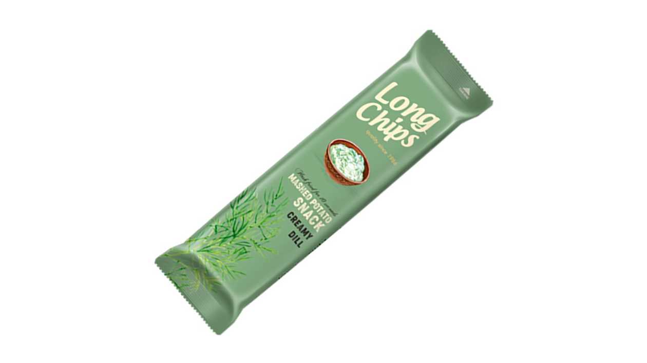 Long Chips With Dill and Sour Cream, 75g