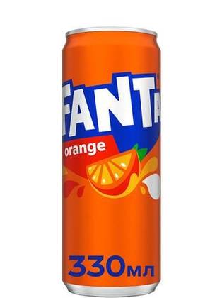 Fanta Orange 0.33 can