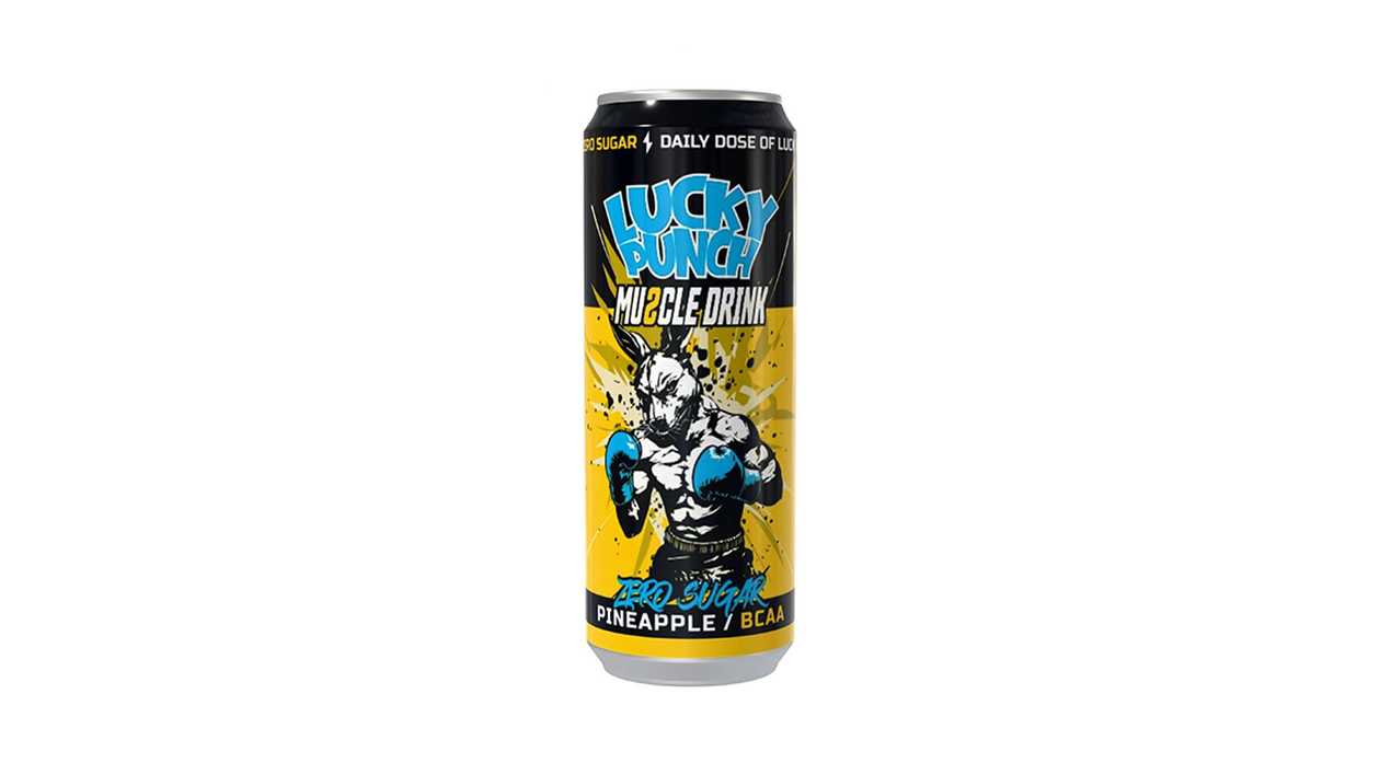 Drink Lucky Punch Pineapple Bcaa, 330ml
