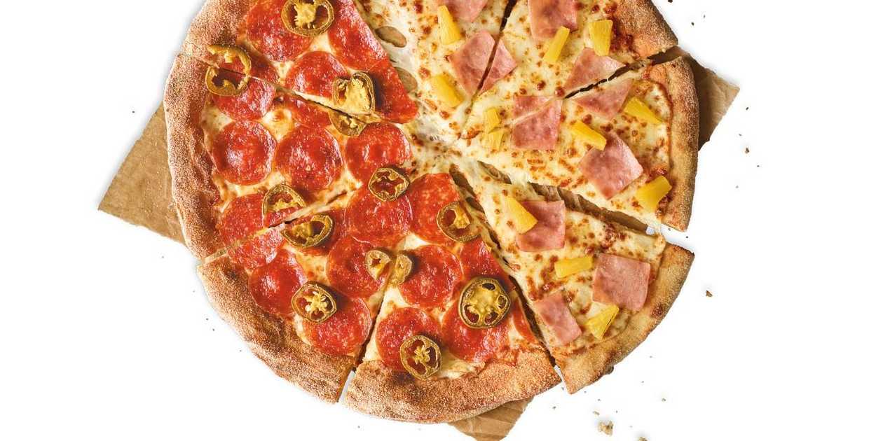 Pizza pół na pół - średnia