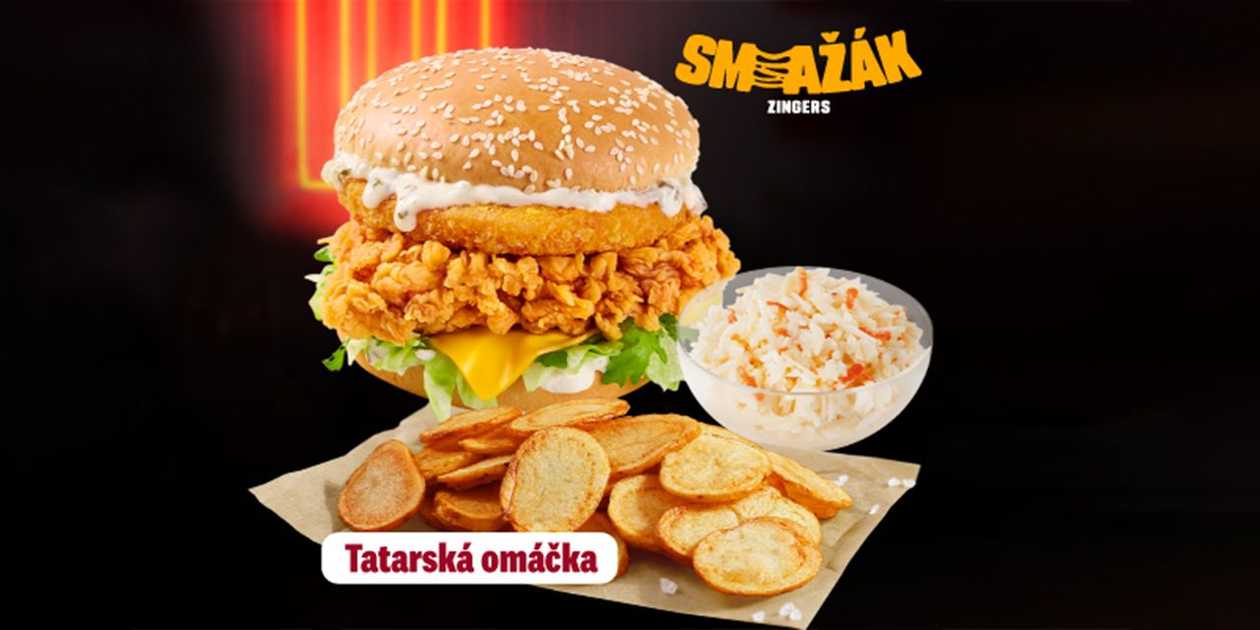 Zinger Fried Cheese with Tartar Sauce Menu