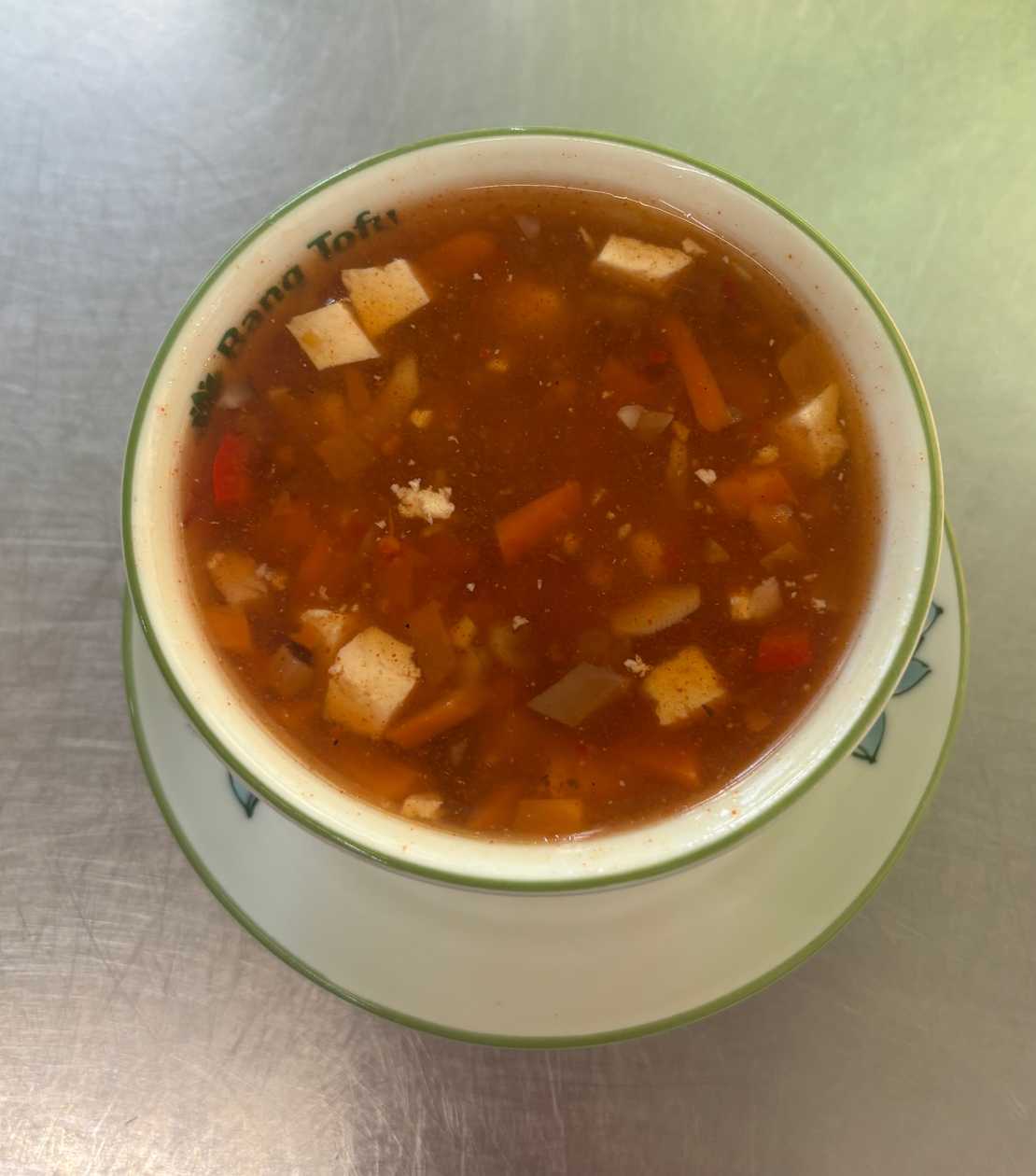 Spicy vegan soup