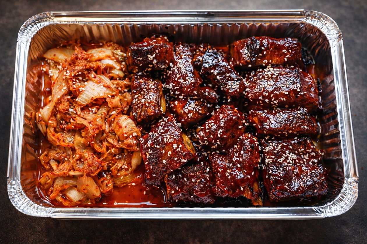 🇰🇷🔥 Ribs Seoul Dwaeji Galbi Kimchi Gui