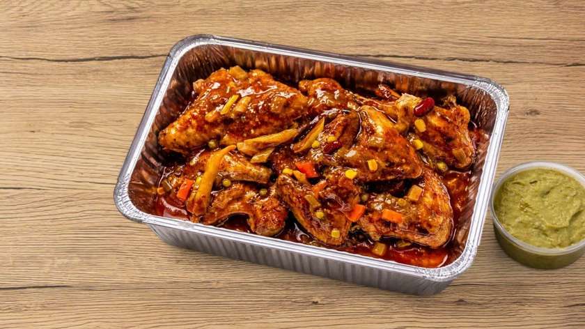 🇲🇽🔥 Wings Tex-Mex 1,3 kg s Salsa de Guacamole
