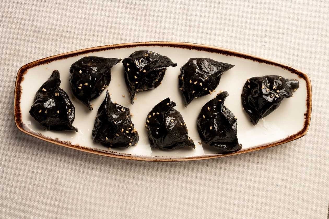 Chive, Pork, and Shrimp Dumpling