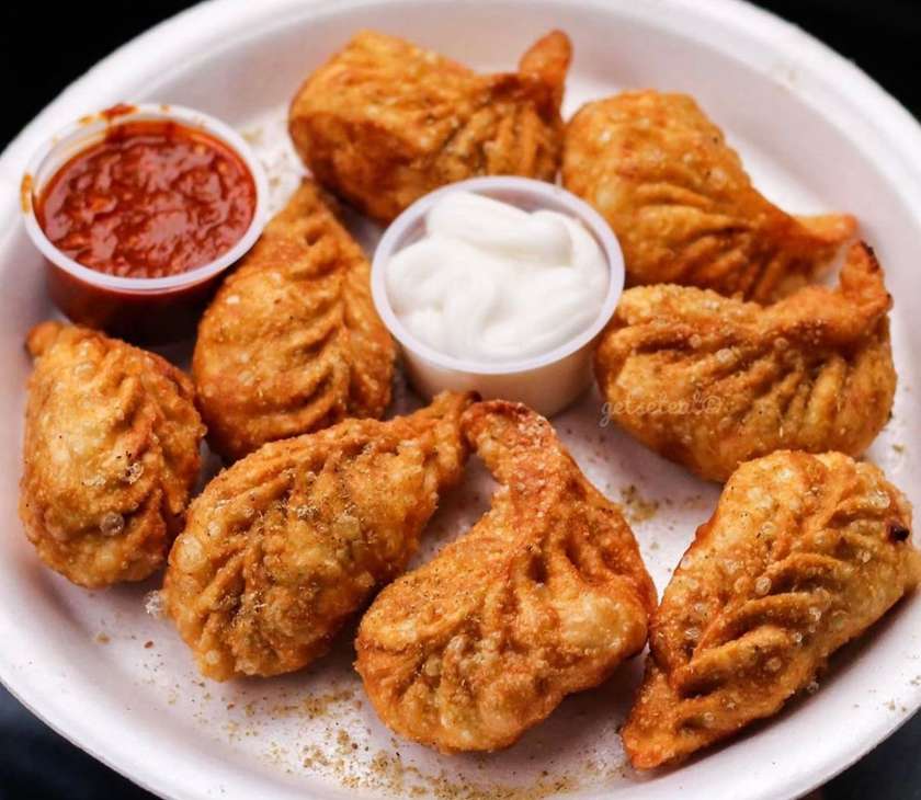 Veg Momos Fried