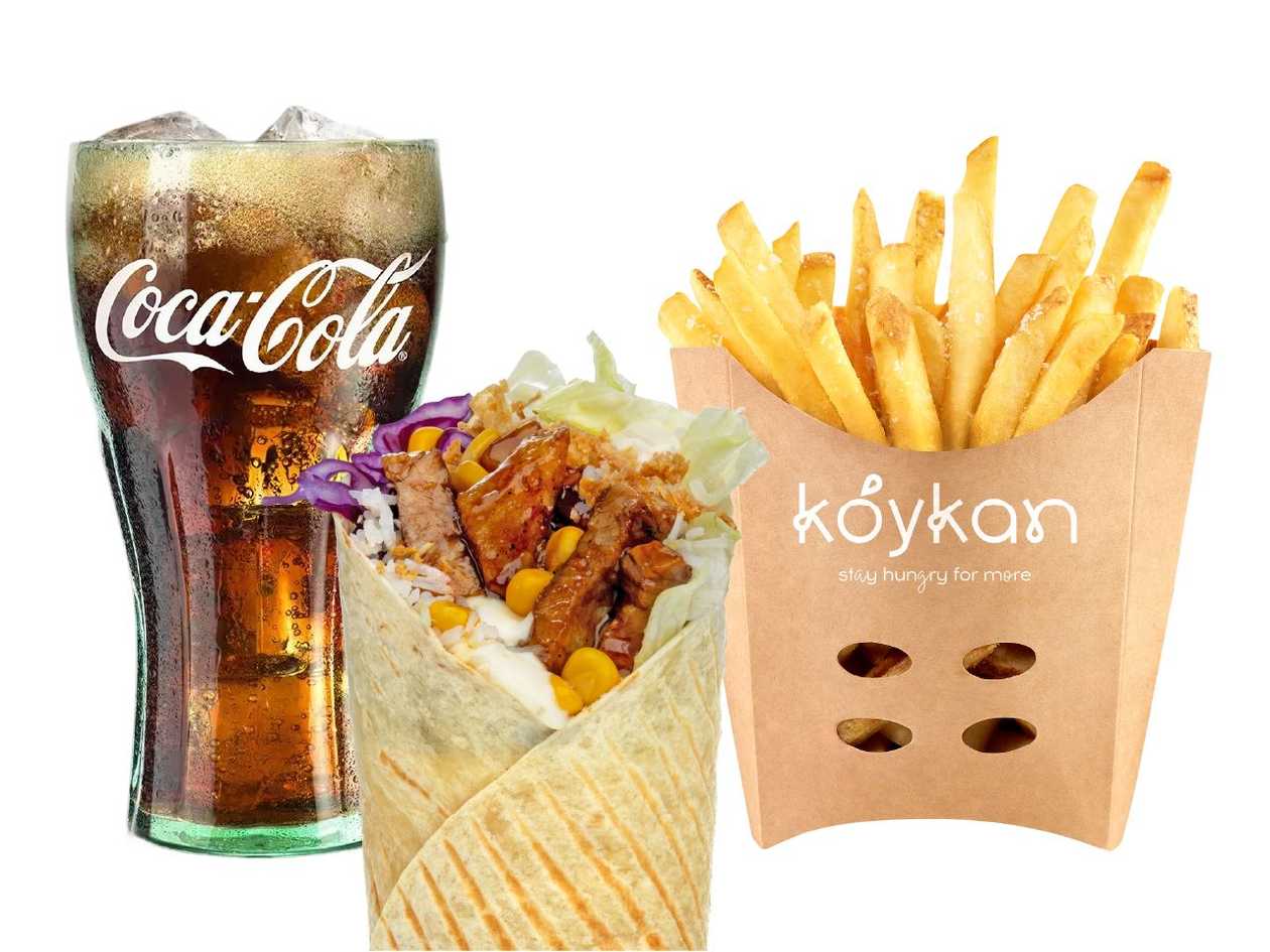 Korean Pork Belly Wrap Menu