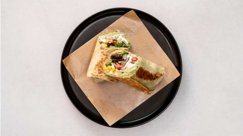 Greek Piada Wrap! (vege)