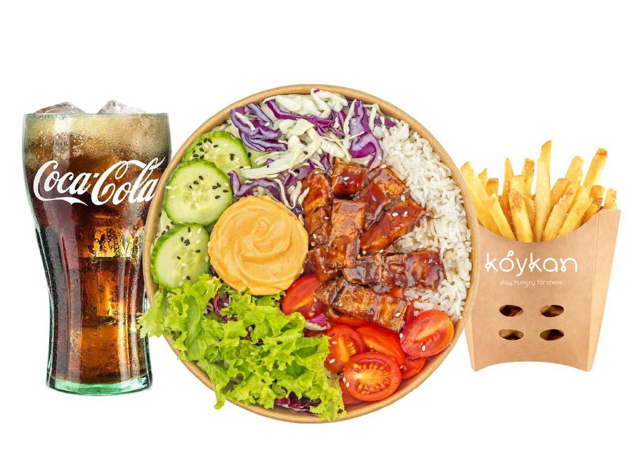 Korean Pork Belly Bowl Menu