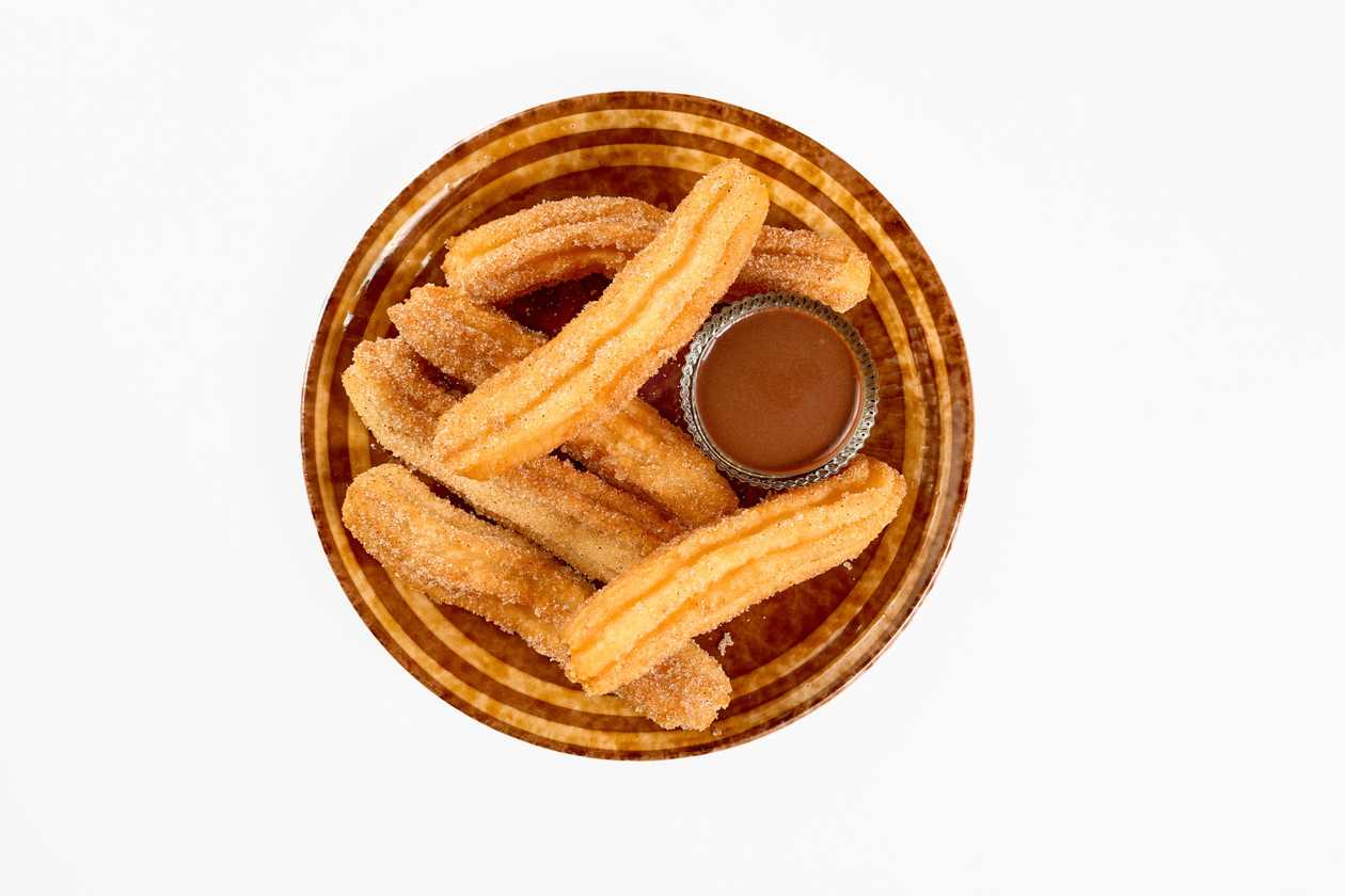 Churros S Moučkovým Cukrem