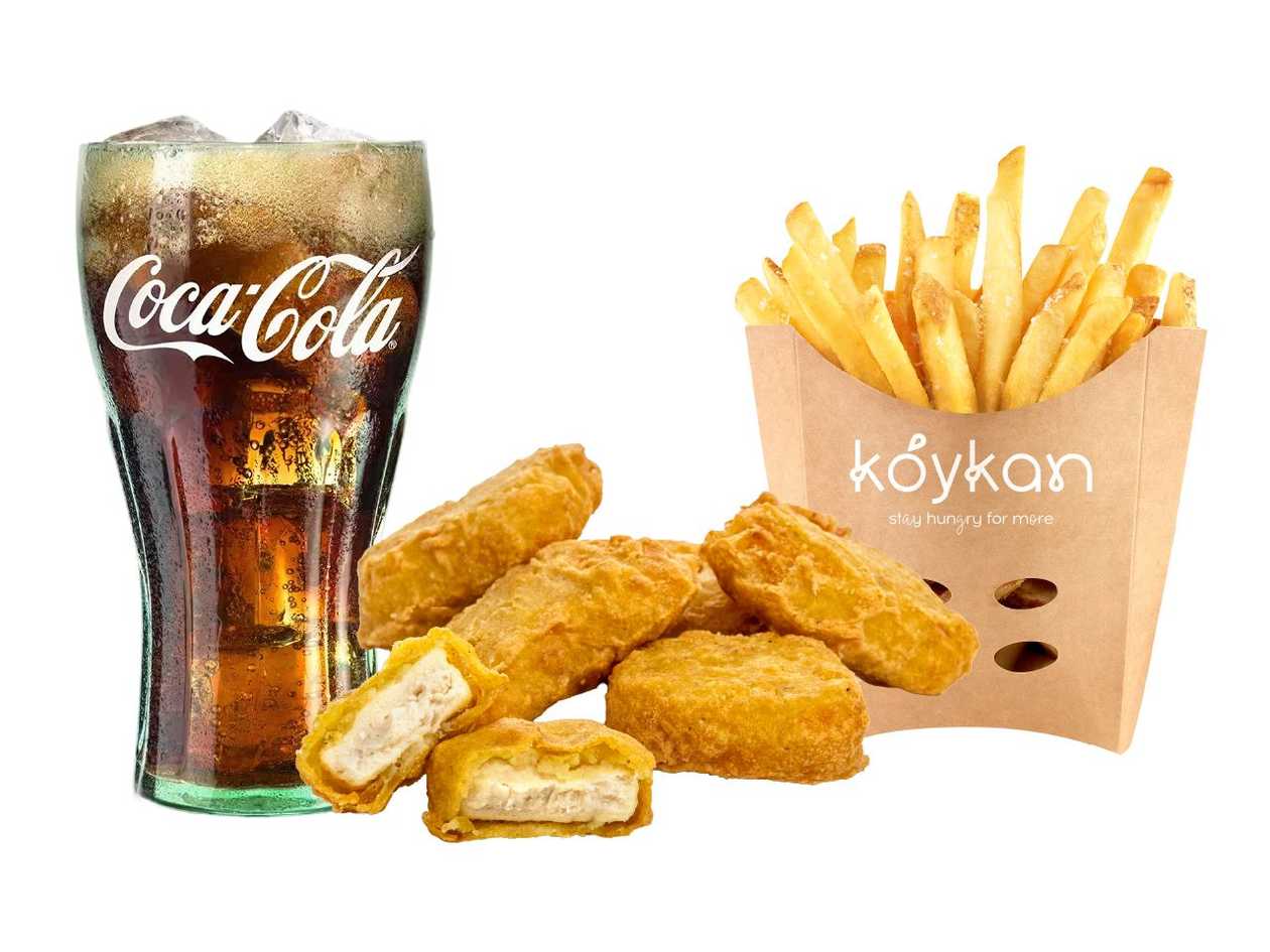 Kuřecí Nugetky (6Ks) Menu