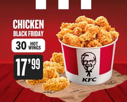 Promoção 30 Asas Picantes