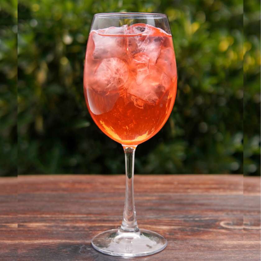 Aperol Rose Spritz