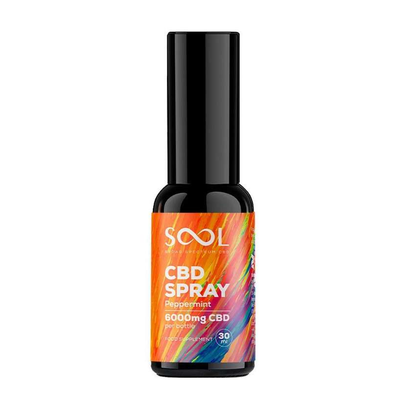 SOOL CBD Spray 6000mg Peppermint 30ml