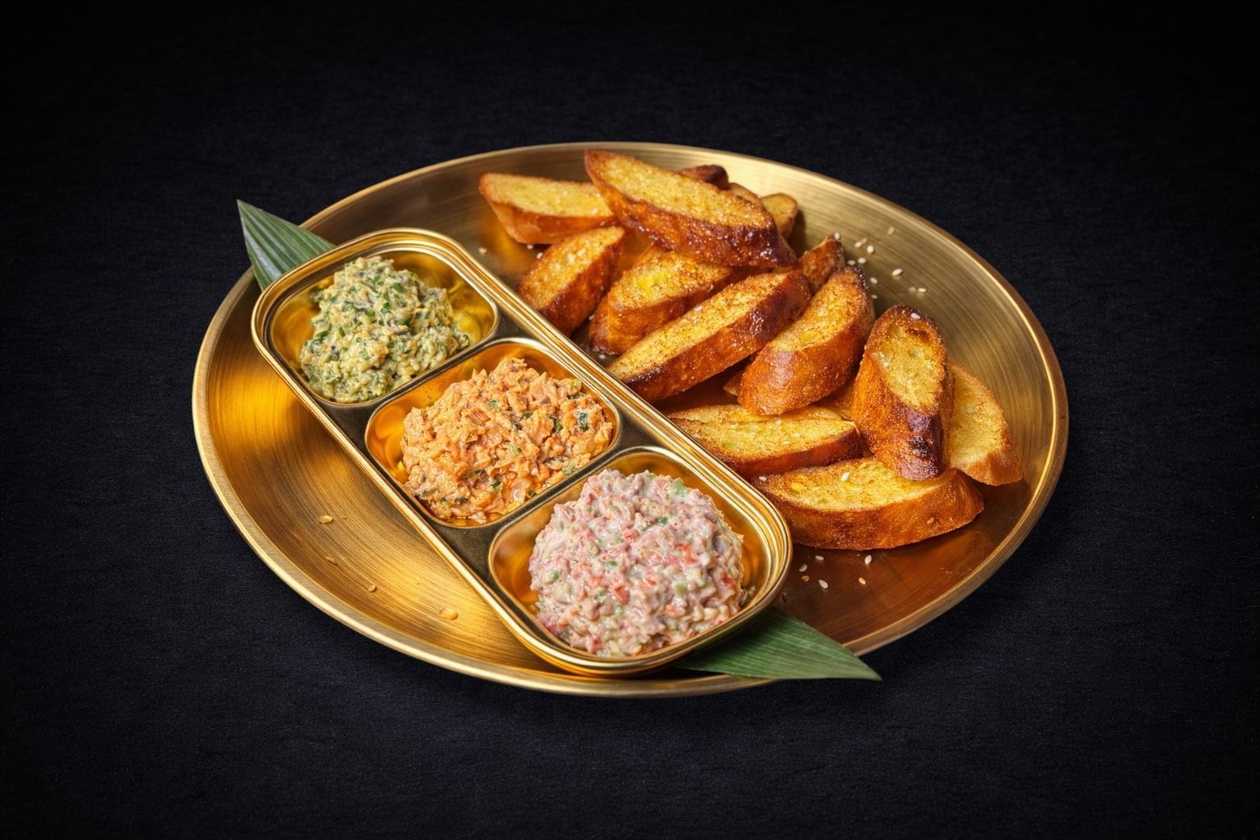 Seafood Mezze Trio