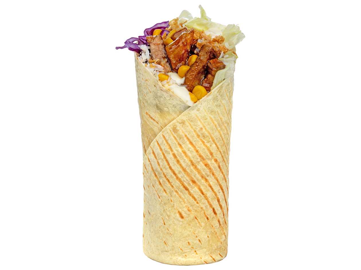 Korean Pork Belly Wrap