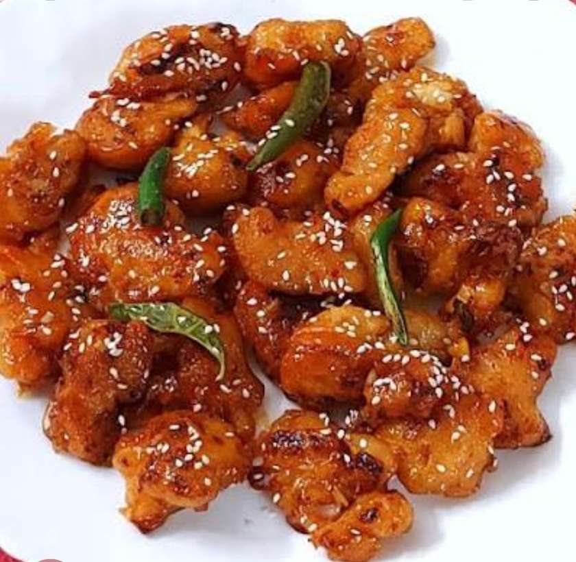 Honey Chili Cauliflower