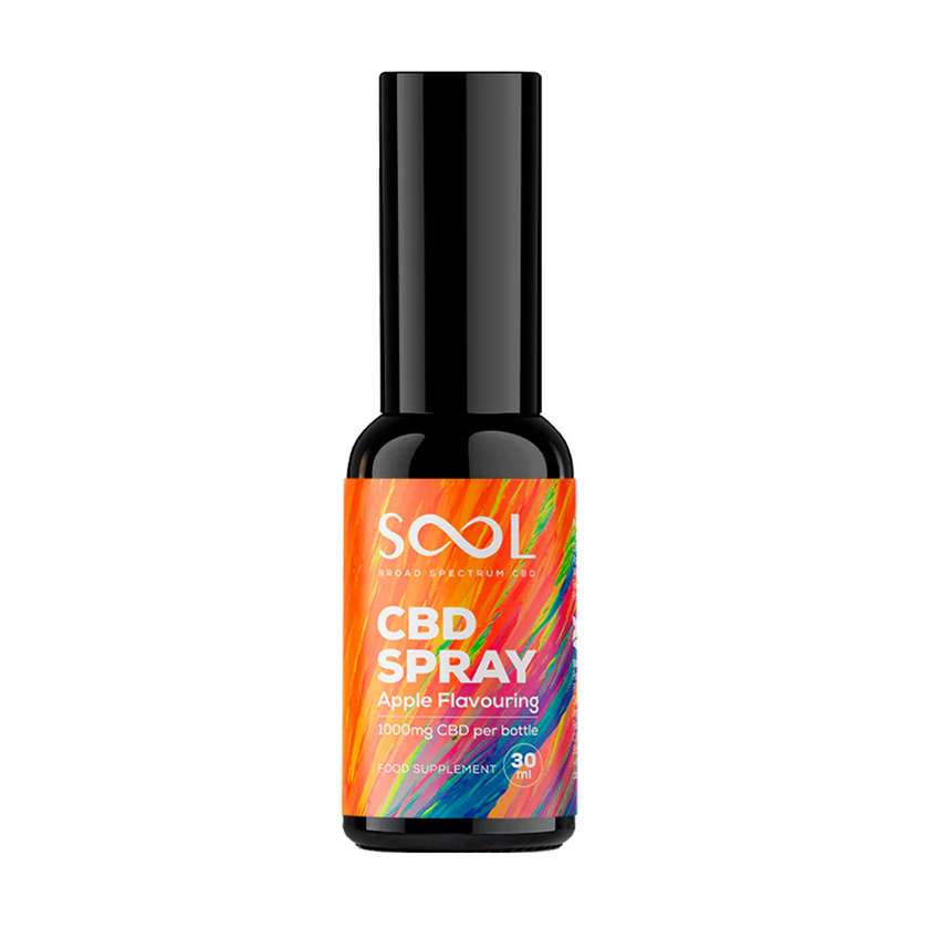 SOOL CBD Spray 1000mg Apple 30ml