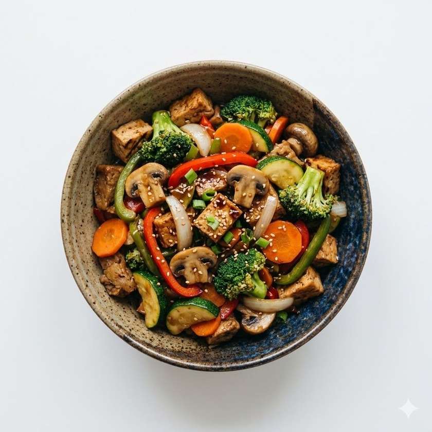 Vegánske teriyaki