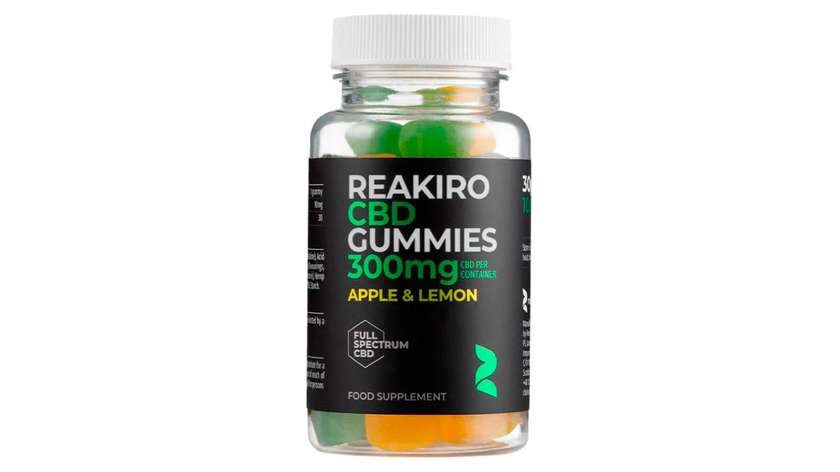 Reakiro Żelki CBD Apple & Lemon 300mg