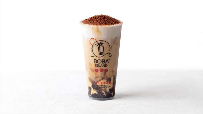Dirty Créme Brûlée Boba