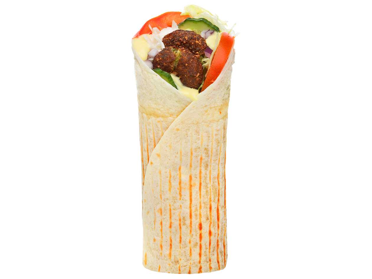 (Vege) Creamy Yogurt & Saffron Wrap