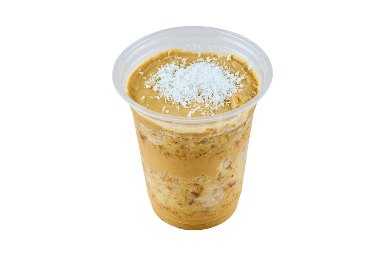 Sweet Milk and Coconut Cake in a Jar