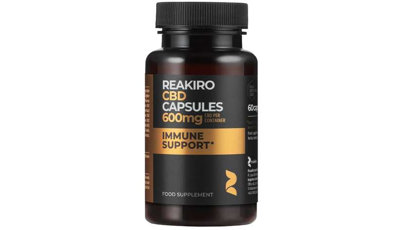 Reakiro Immune Support CBD Gel Capsules 600mg 60szt