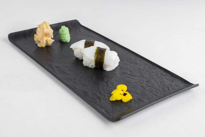 Squid nigiri