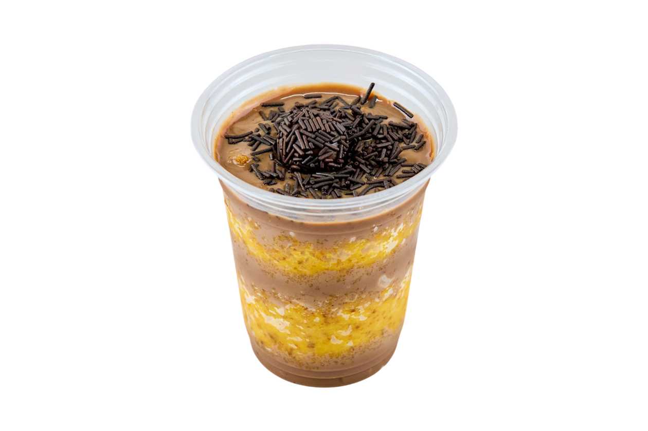 Brigadeiro Carrot Cake in a Jar