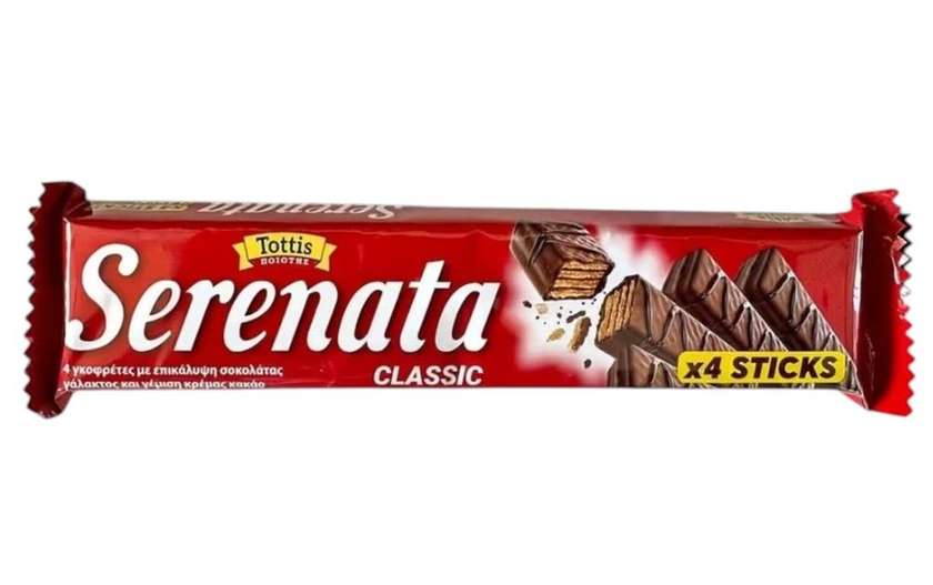 Copy of Σοκολατένια Γκοφρέτα Serenata Choco Bar 53γρ