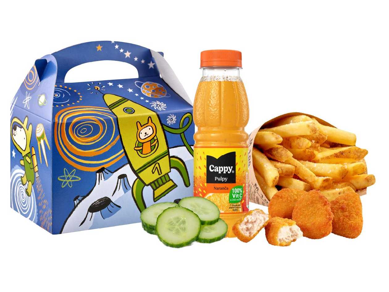 Kuřecí Nugetky (4Ks) Kiddo