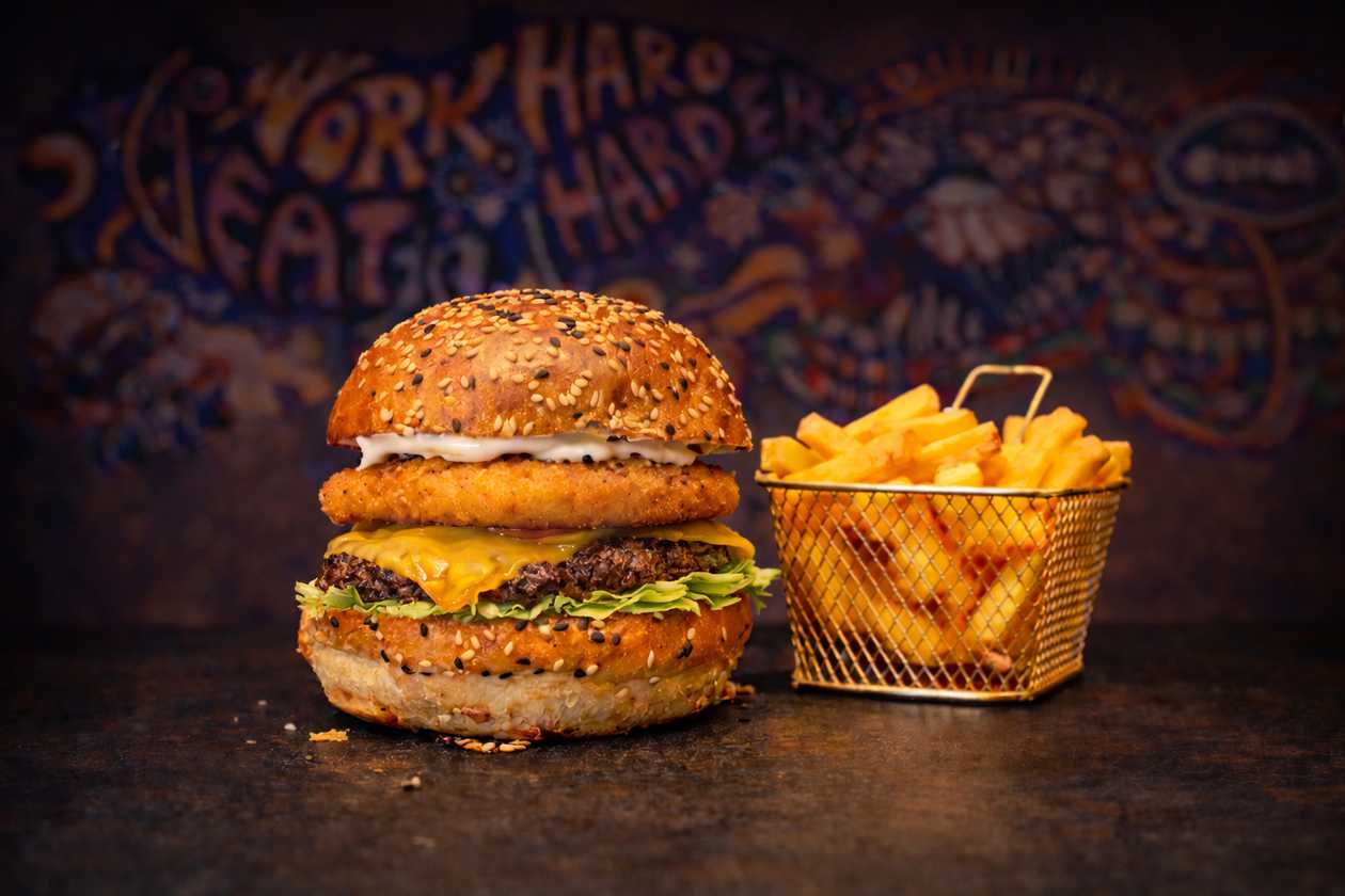 FRYER Burger Menu