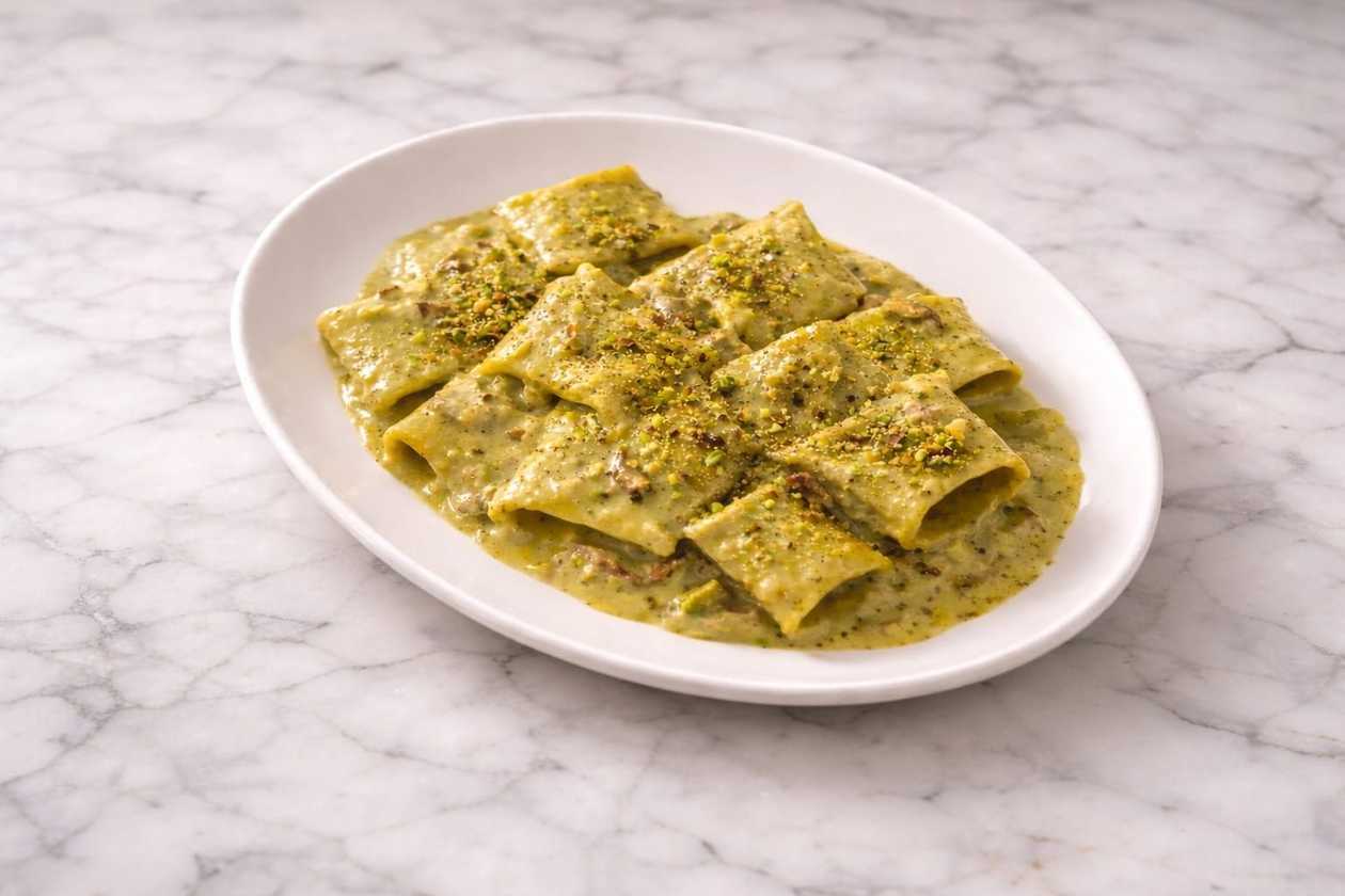 Paccheri al Pistacchio