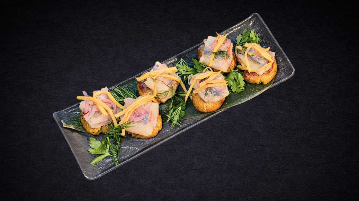 Herring Fillet on Crispy Potatoes