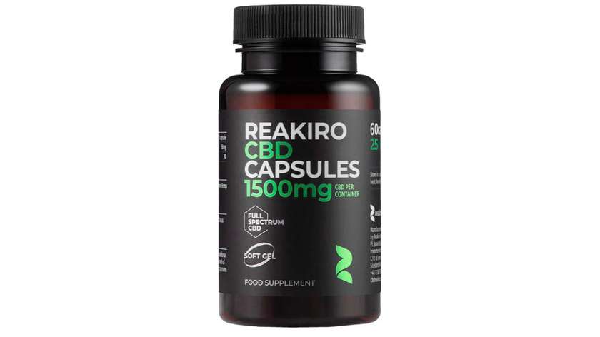 Reakiro CBD Gel Capsules 1500mg 30szt 50mg na żelka