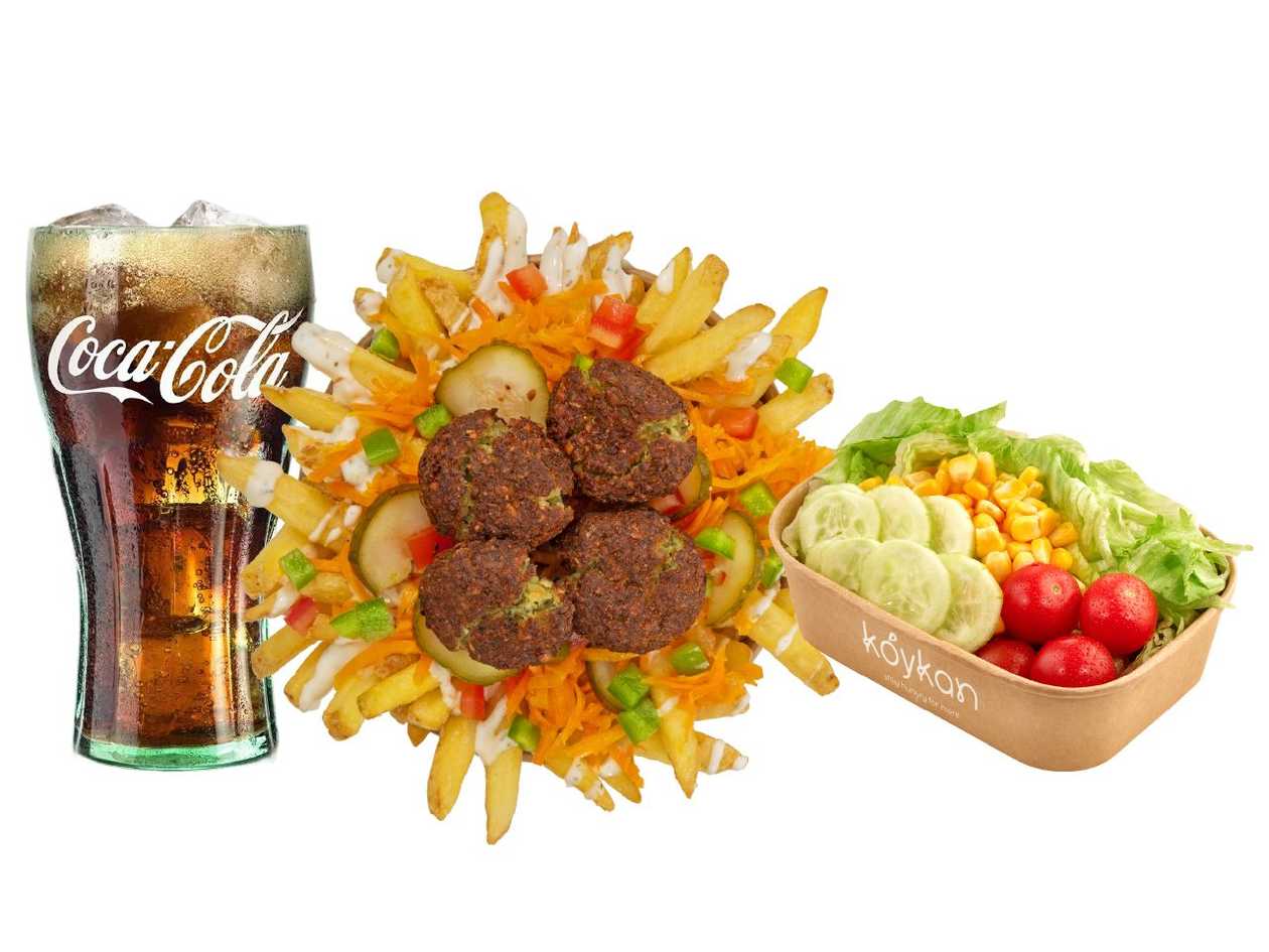 (Vegan) Tahini Falafel A Okurky Menu