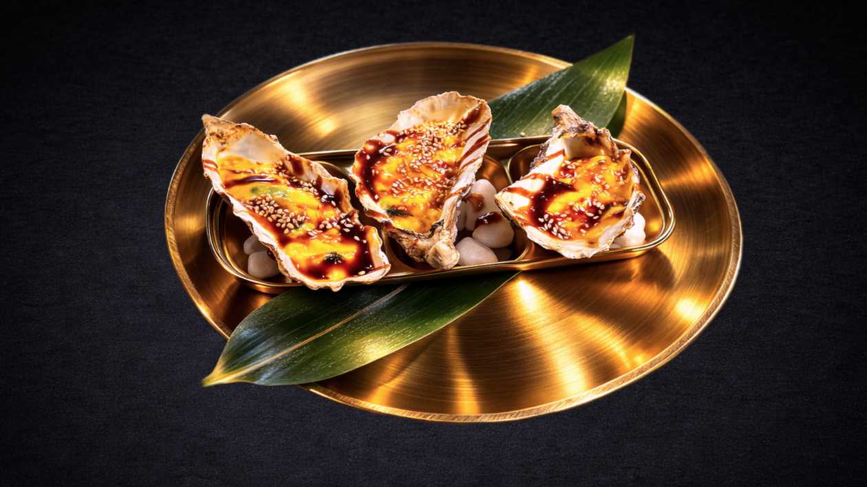 Baked Mussels with Cheddar Sauce