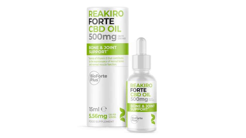 Reakiro Forte Oil CBD Bone & Joint Support 500mg 15 ml