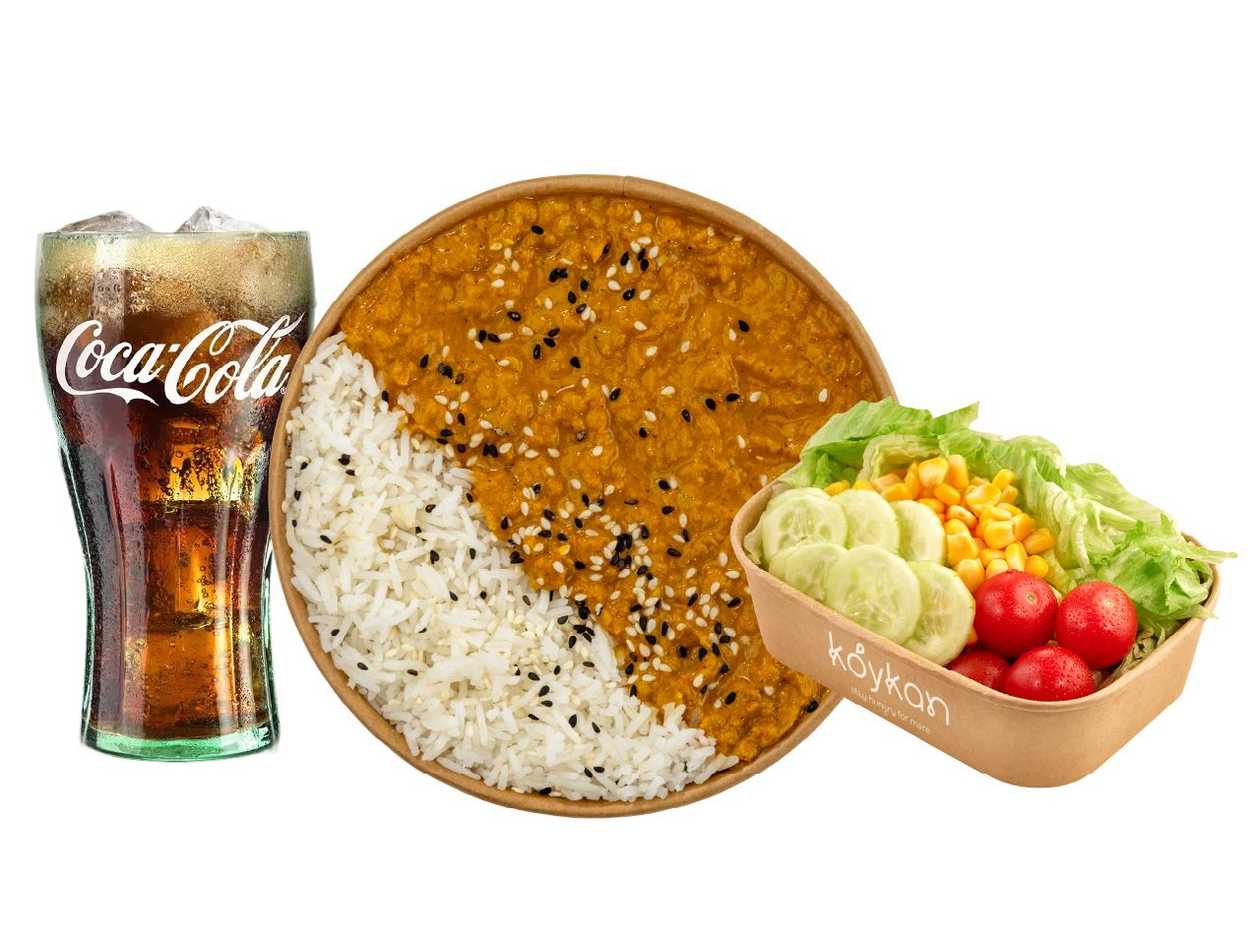 (Vegan) Krémová Červená Čočka Menu