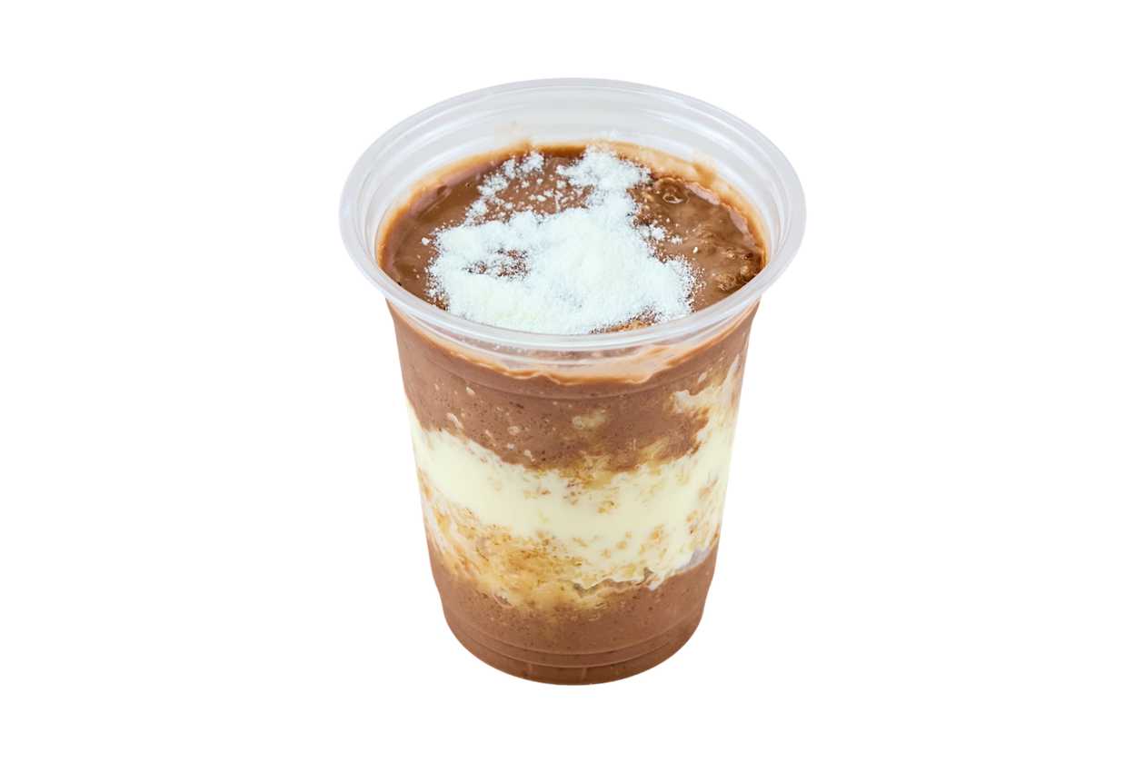 Ninho Cake in a Jar with Nutella