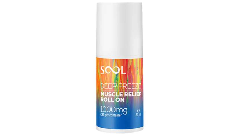 SOOL Deep Freeze Muscle Relief Roll On 1000mg 50ml