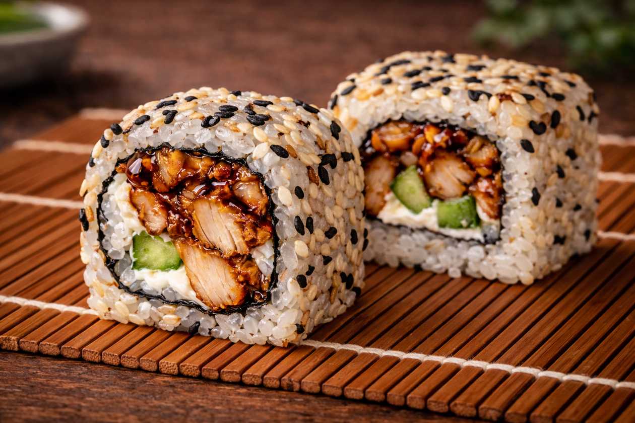 1+1 Teriyaki Chicken Maki