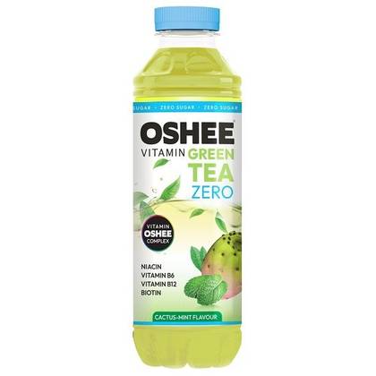 Oshee Πράσινο Τσάι Κακτού-Μέντας Χωρίς Ζάχαρη 555ml