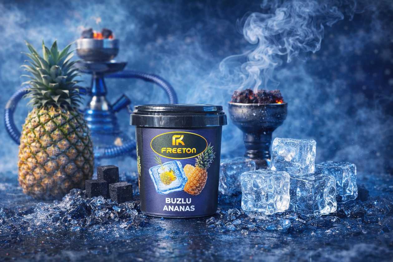 FREETON 50 qram Tütün Buzlu Ananas