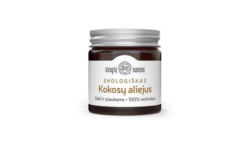 KN ekologiškas, nerafinuotas šviežių kokosų aliejus